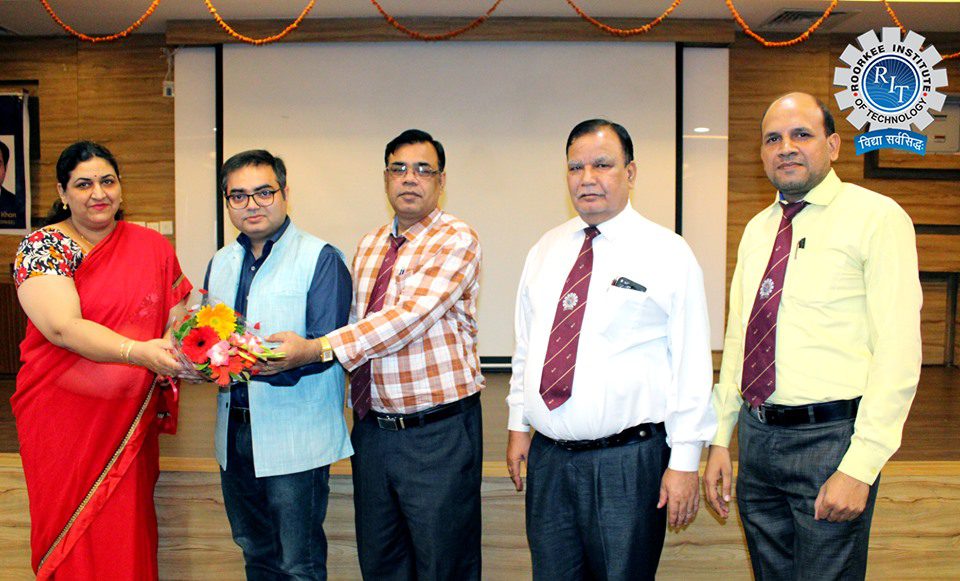 RIT organized a Workshop on the topic titled “Start-Ups and Incubation”