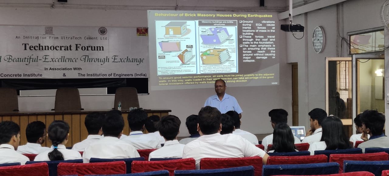 Expert Lecture on"Basics of Earthquake Engineering" at RIT