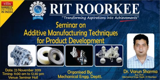 Seminar in RIT roorkee