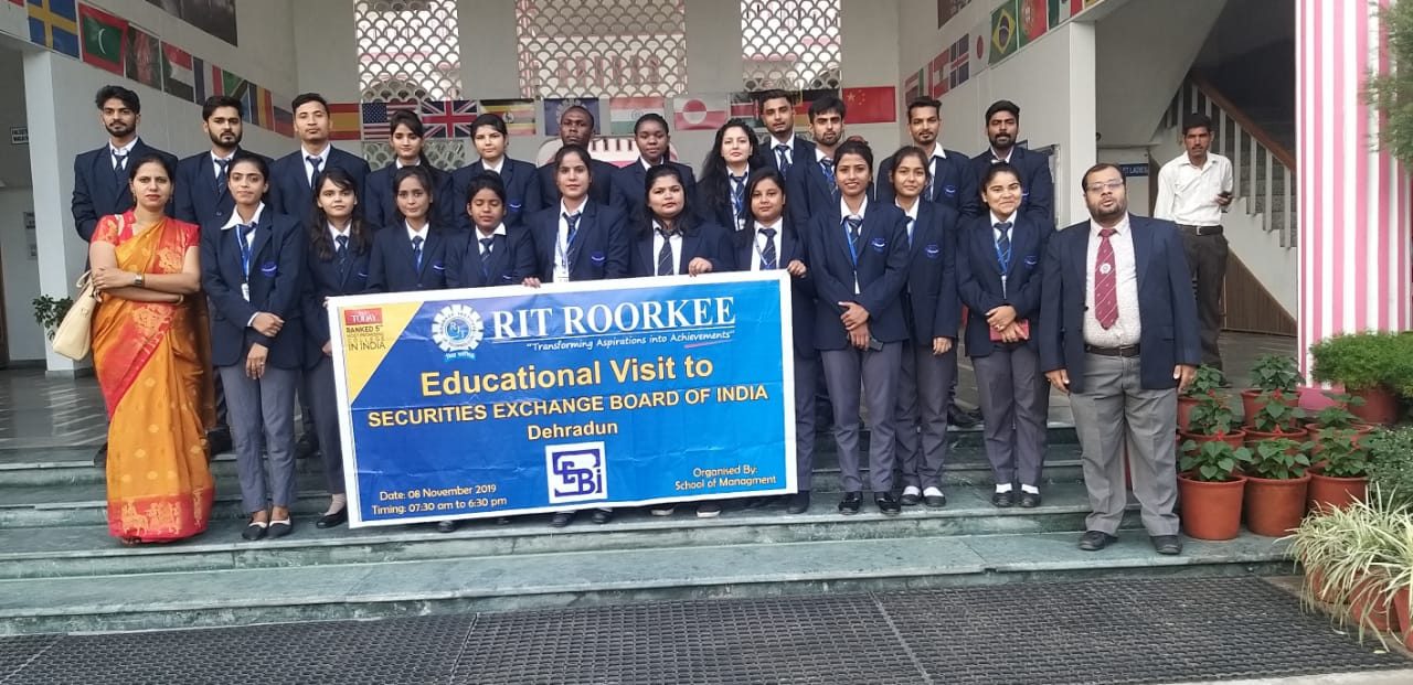 RIT Educational Visit to Securities and Exchange Board of India (SEBI)