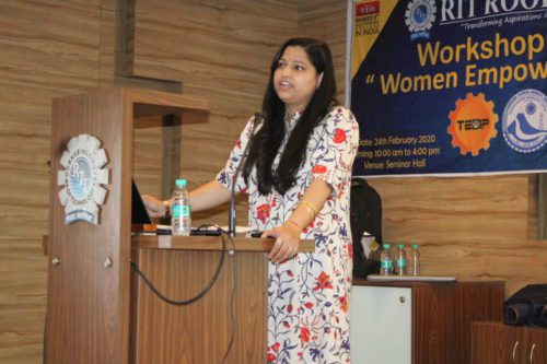 RIT Workshop On Women Empowerment